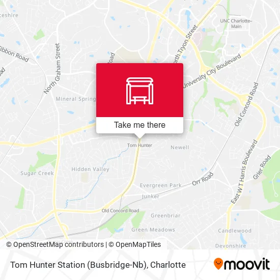 Tom Hunter Station (Busbridge-Nb) map
