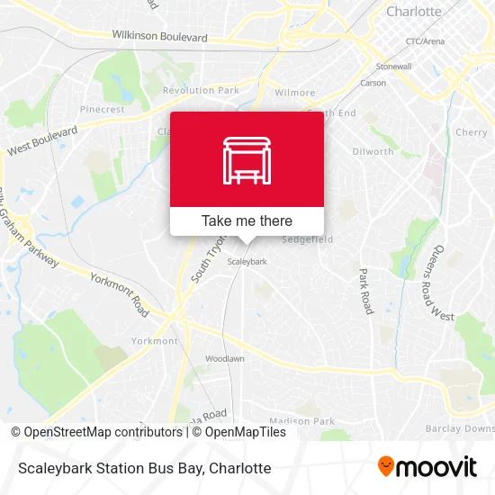 Mapa de Scaleybark Station Bus Bay