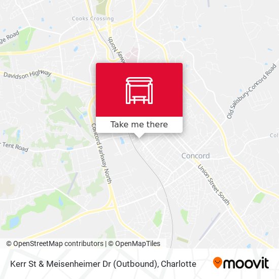 Kerr St & Meisenheimer Dr (Outbound) map