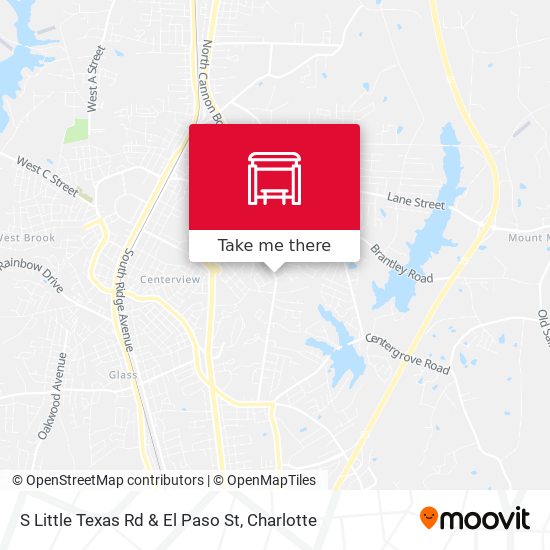 Mapa de S Little Texas Rd & El Paso St