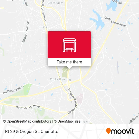Mapa de Rt 29 & Oregon St