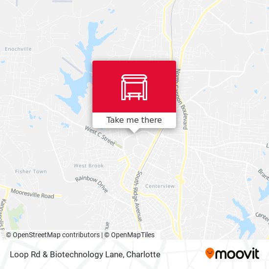 Loop Rd & Biotechnology Lane map