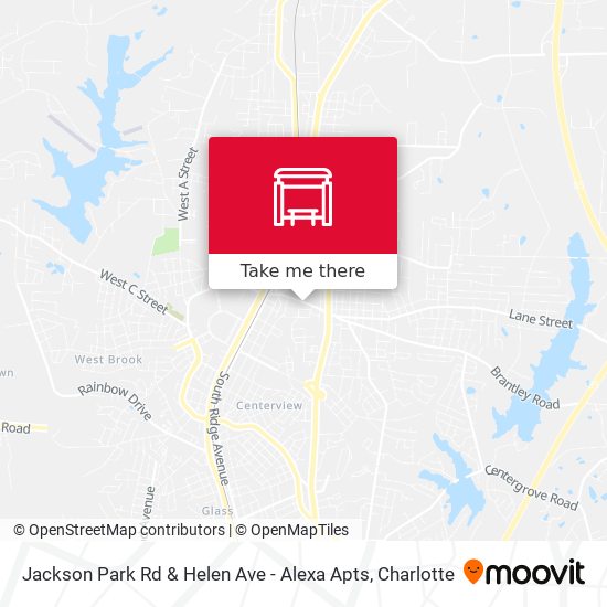 Jackson Park Rd & Helen Ave - Alexa Apts map