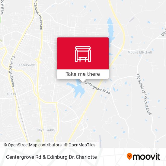 Mapa de Centergrove Rd & Edinburg Dr