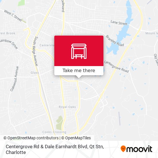 Centergrove Rd & Dale Earnhardt Blvd, Qt Stn map