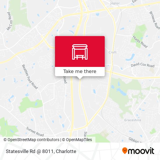 Statesville Rd @ 8011 map
