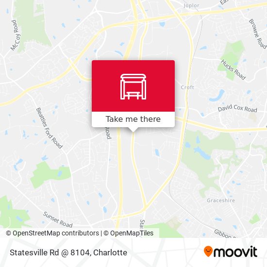 Mapa de Statesville Rd @ 8104