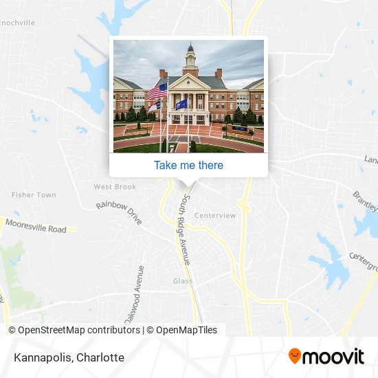 Kannapolis map
