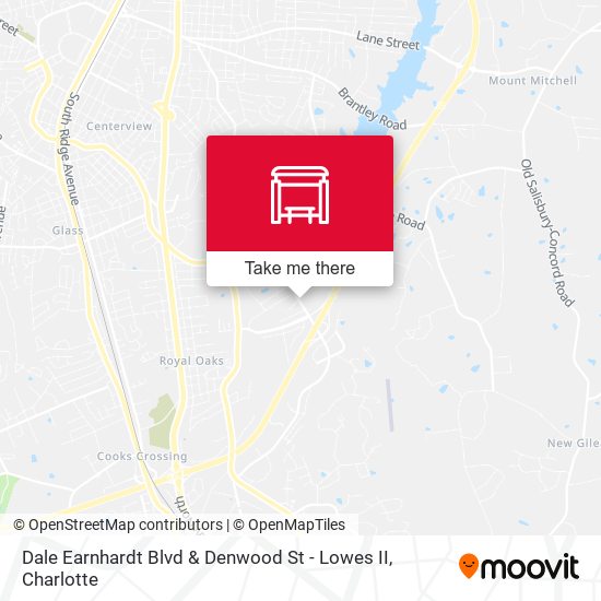 Mapa de Dale Earnhardt Blvd & Denwood St - Lowes II