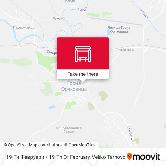 Карта 19-Ти Февруари / 19-Th Of February