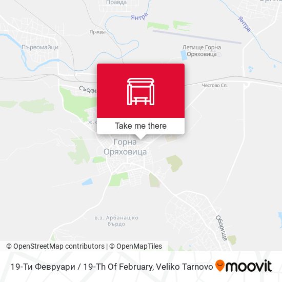 19-Ти Февруари / 19-Th Of February map