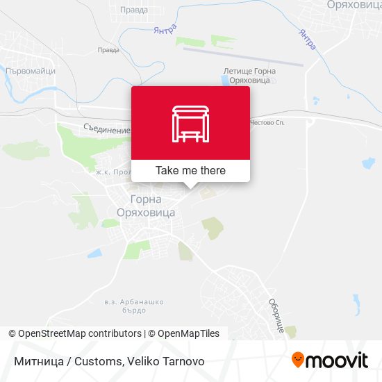 Митница / Customs map