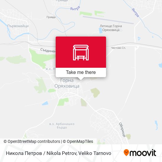 Карта Никола Петров / Nikola Petrov