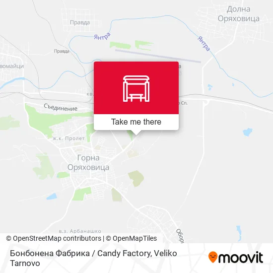Карта Бонбонена Фабрика / Candy Factory