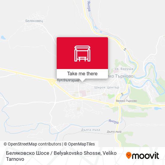 Беляковско Шосе / Belyakovsko Shosse map