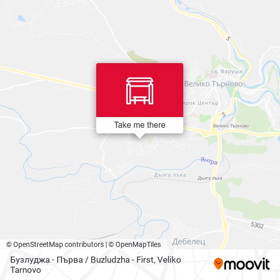 Бузлуджа - Първа / Buzludzha - First map