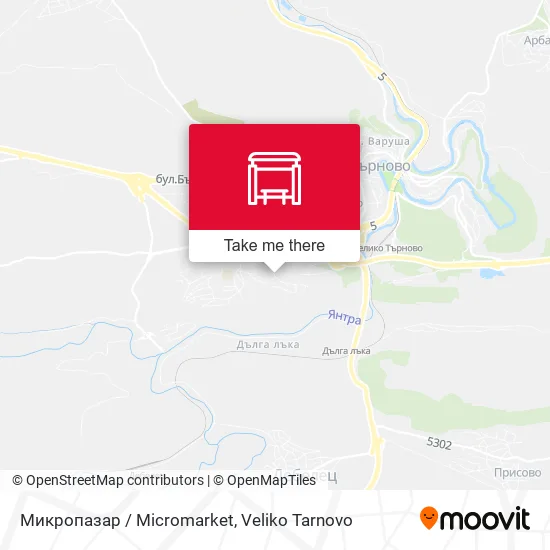 Карта Микропазар / Micromarket