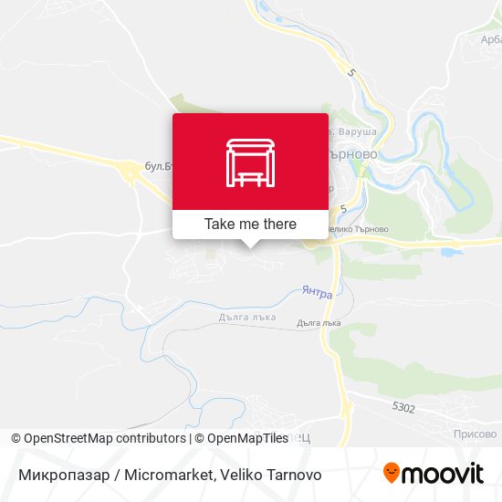 Микропазар / Micromarket map