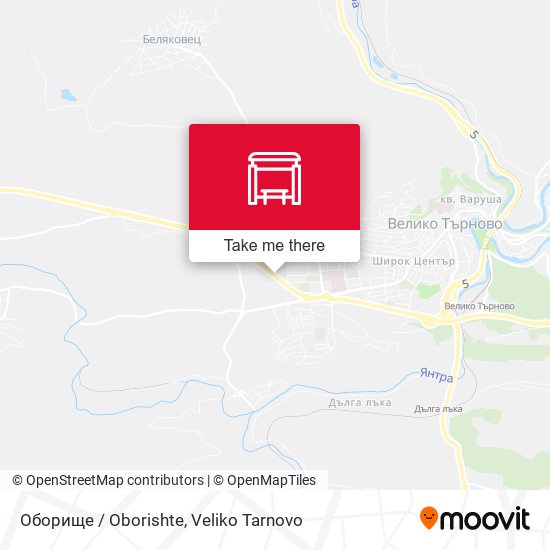 Оборище / Oborishte map
