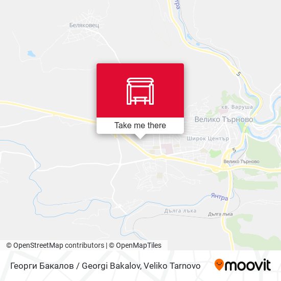 Георги Бакалов / Georgi Bakalov map