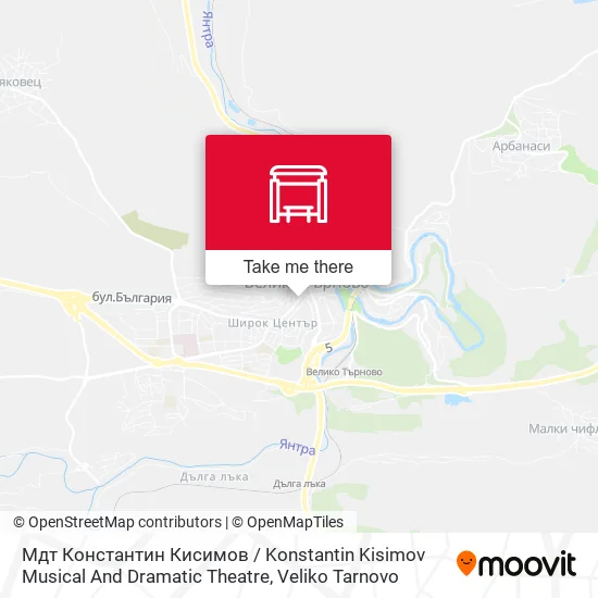 Мдт Константин Кисимов / Konstantin Kisimov Musical And Dramatic Theatre map