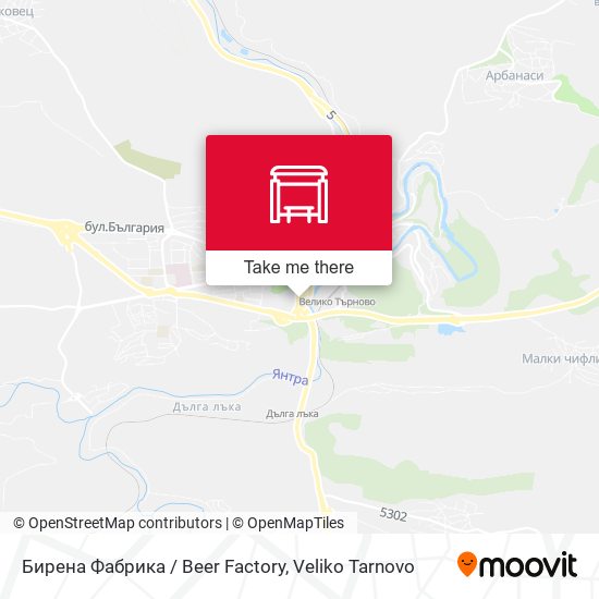 Бирена Фабрика / Beer Factory map