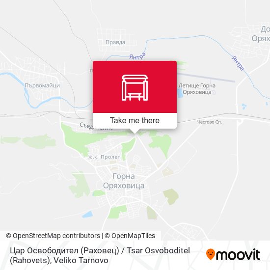Карта Цар Освободител (Раховец) / Tsar Osvoboditel (Rahovets)