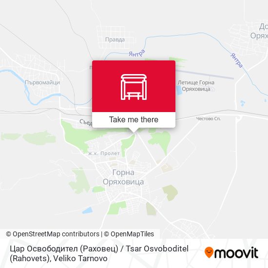 Цар Освободител (Раховец) / Tsar Osvoboditel (Rahovets) map