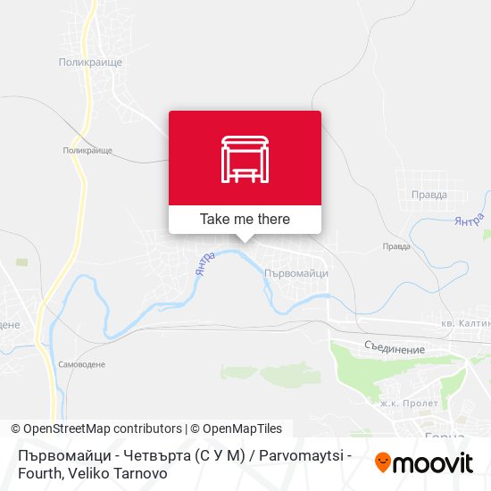 Първомайци - Четвърта (С У М) / Parvomaytsi - Fourth map
