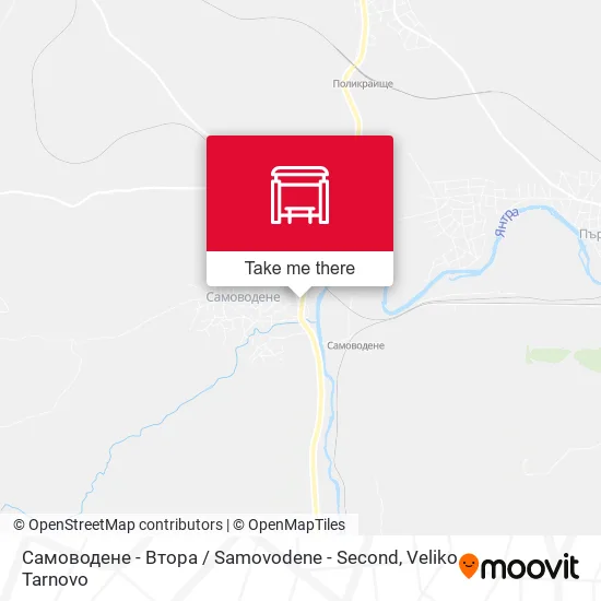 Карта Самоводене - Втора / Samovodene - Second