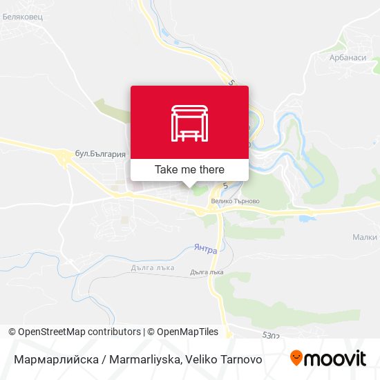 Карта Мармарлийска / Marmarliyska