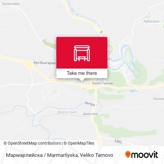 Карта Мармарлийска / Marmarliyska