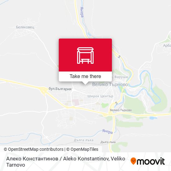 Алеко Константинов / Aleko Konstantinov map