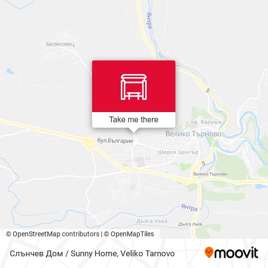 Слънчев Дом / Sunny Home map