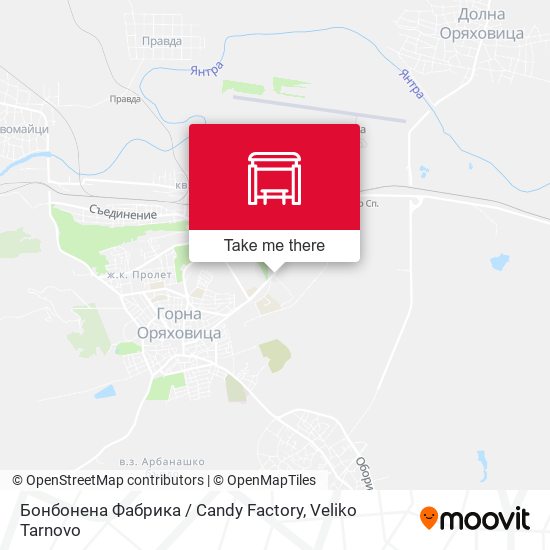 Карта Бонбонена Фабрика / Candy Factory