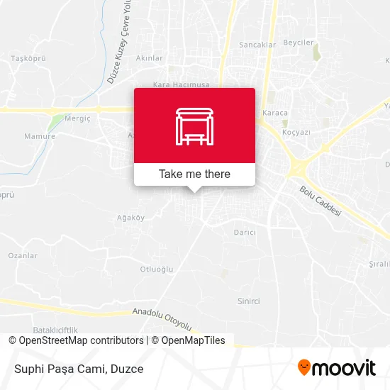 Suphi Paşa Cami map
