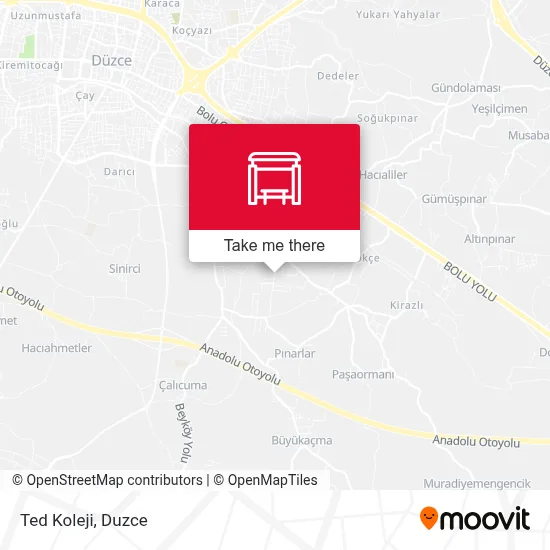 Ted Koleji map