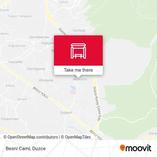 Besni Cami map