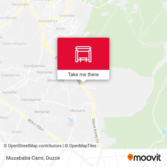 Musababa Cami map