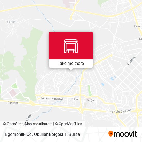 Egemenlik Cd. Okullar Bölgesi 1 map