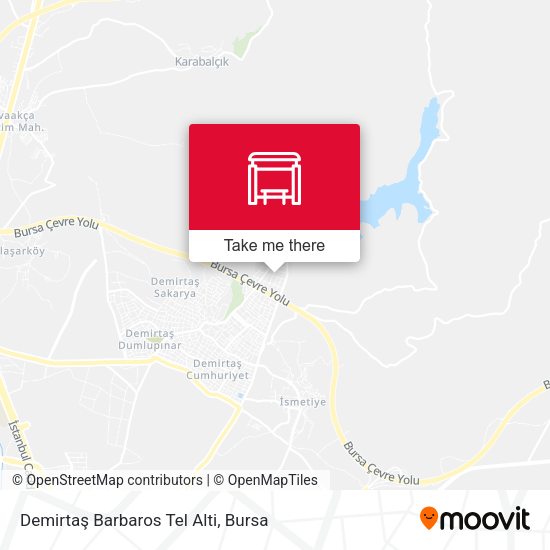 Demirtaş Barbaros Tel Alti map