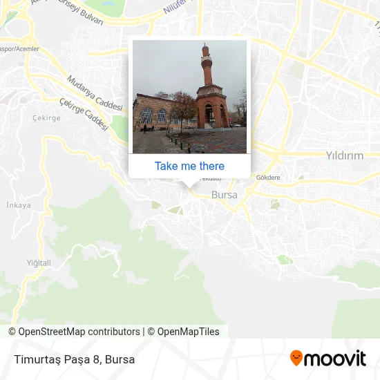 Timurtaş Paşa 8 map
