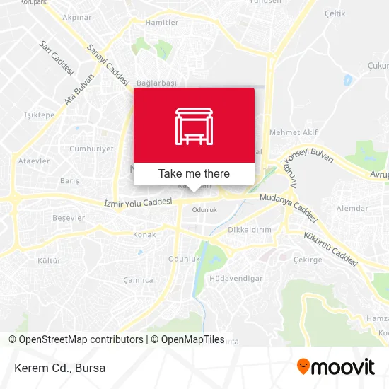 Kerem Cd. map