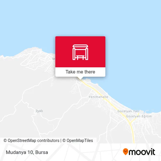 Mudanya 10 map