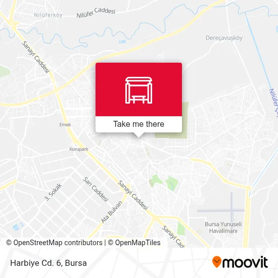 Harbiye Cd. 6 map