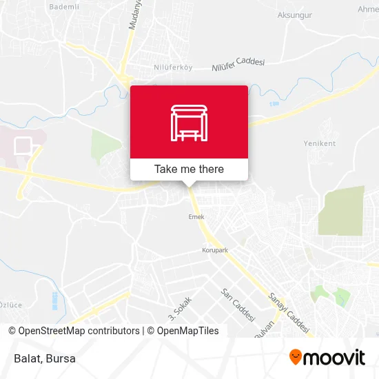 Balat map