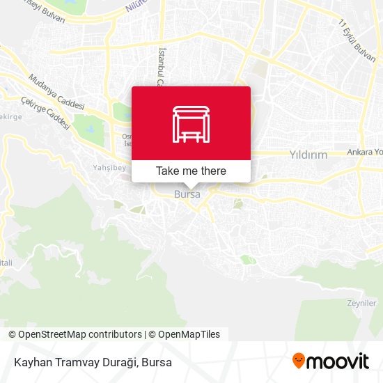 Kayhan Tramvay Duraği map