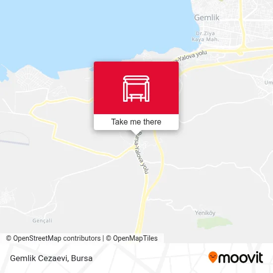Gemlik Cezaevi map