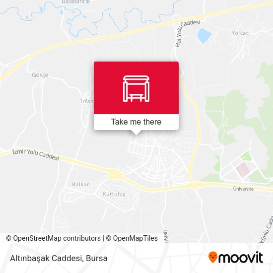 Altınbaşak Caddesi map