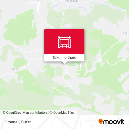 Orhaneli map